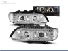 FAROS DELANTEROS OJOS DE ANGEL PARA BMW X5 E53