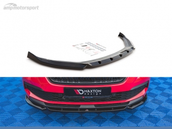 SPOILER LIP DIANTEIRO SKODA KAMIQ PRETO BRILHANTE