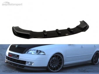 SPOILER DELANTERO DESCATALOGADO SKODA OCTAVIA MK2 NEGRO BRILLO