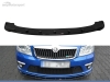 SPOILER LIP DIANTEIRO DESCONTINUADO SKODA OCTAVIA MK2 RS PRETO FOSCO