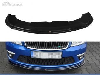 SPOILER DELANTERO DESCATALOGADO SKODA OCTAVIA MK2 RS NEGRO BRILLO