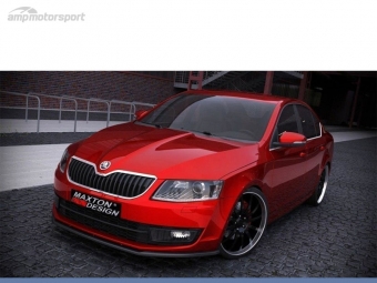 SPOILER LIP DIANTEIRO DESCONTINUADO SKODA OCTAVIA MK3 LOOK CARBONO