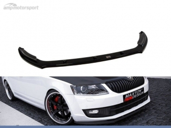 SPOILER DELANTERO SKODA OCTAVIA MK3 LOOK CARBONO