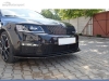 SPOILER LIP DIANTEIRO DESCONTINUADO SKODA OCTAVIA MK3 RS PRETO FOSCO
