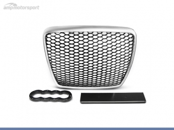 PARRILLA DELANTERA LOOK RS6 PARA AUDI A6 4F 2008-2011