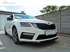 SPOILER DELANTERO SKODA OCTAVIA MK3 RS LOOK CARBONO