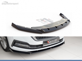 SPOILER LIP DIANTEIRO DESCONTINUADO SKODA OCTAVIA MK4 LOOK CARBONO