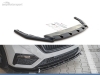 SPOILER LIP DIANTEIRO DESCONTINUADO SKODA OCTAVIA MK4 RS PRETO FOSCO