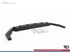 SPOILER LIP DIANTEIRO DESCONTINUADO SKODA OCTAVIA MK4 RS PRETO FOSCO