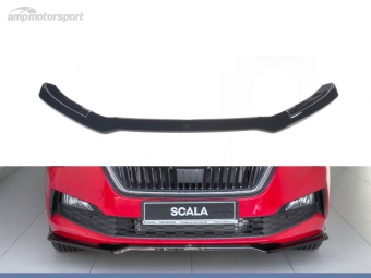 SPOILER DELANTERO DESCATALOGADO SKODA SCALA NEGRO BRILLO