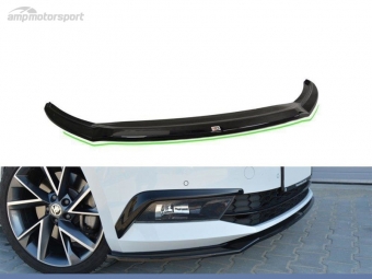 SPOILER DELANTERO SKODA SUPERB MK3 LOOK CARBONO