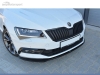SPOILER DELANTERO DESCATALOGADO SKODA SUPERB MK3 NEGRO MATE