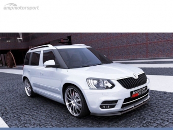 SPOILER DELANTERO SKODA YETI LOOK CARBONO