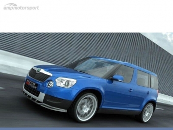SPOILER DELANTERO DESCATALOGADO SKODA YETI NEGRO MATE