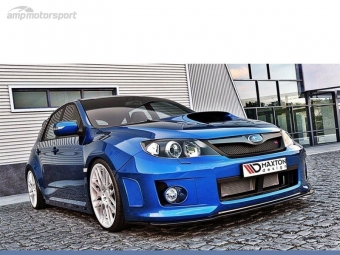 SPOILER DELANTERO DESCATALOGADO SUBARU IMPREZA WRX STI NEGRO BRILLO