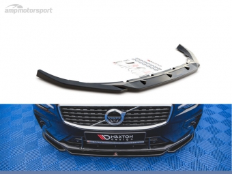 SPOILER DELANTERO DESCATALOGADO VOLVO S60 MK3 NEGRO BRILLO
