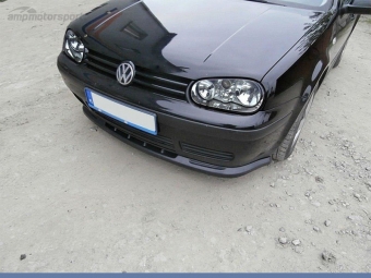 SPOILER LIP DIANTEIRO VW GOLF MK4 LOOK CARBONO