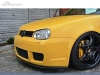SPOILER LIP DIANTEIRO DESCONTINUADO VW GOLF MK4 R32 PRETO FOSCO