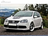 SPOILER LIP DIANTEIRO DESCONTINUADO VW GOLF MK5 R32 LOOK CARBONO
