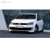 SPOILER LIP DIANTEIRO DESCONTINUADO VW GOLF MK6 GTI PRETO BRILHANTE