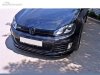 SPOILER LIP DIANTEIRO DESCONTINUADO VW GOLF MK6 GTI PRETO FOSCO