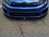 SPOILER LIP DIANTEIRO DESCONTINUADO VW GOLF MK6 PRETO FOSCO