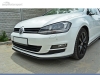 SPOILER LIP DIANTEIRO DESCONTINUADO VW GOLF MK7 PRETO FOSCO