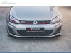SPOILER LIP DIANTEIRO DESCONTINUADO VW GOLF MK7 GTI PRETO FOSCO