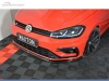 SPOILER DELANTERO DESCATALOGADO VW GOLF MK7 R FACELIFT NEGRO MATE