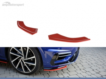 SPOILER LIP DIANTEIRO VW GOLF MK7 R FACELIFT LOOK CARBONO