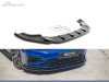 SPOILER LIP DIANTEIRO DESCONTINUADO VW GOLF MK7 R FACELIFT PRETO FOSCO