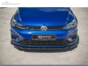 SPOILER LIP DIANTEIRO VW GOLF MK7 R FACELIFT PRETO FOSCO