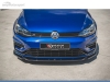 SPOILER LIP DIANTEIRO DESCONTINUADO VW GOLF MK7 R FACELIFT PRETO FOSCO