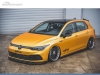 SPOILER DELANTERO DESCATALOGADO VW GOLF MK8 NEGRO BRILLO