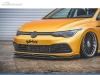 SPOILER DELANTERO DESCATALOGADO VW GOLF MK8 NEGRO BRILLO