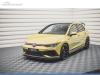SPOILER LIP DIANTEIRO DESCONTINUADO VW GOLF MK8 GTI CLUBSPORT PRETO FOSCO