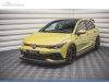 SPOILER DELANTERO DESCATALOGADO VW GOLF MK8 GTI CLUBSPORT NEGRO BRILLO