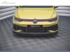 SPOILER DELANTERO DESCATALOGADO VW GOLF MK8 GTI CLUBSPORT NEGRO BRILLO