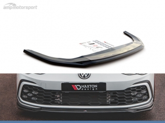 SPOILER LIP DIANTEIRO DESCONTINUADO VW GOLF MK8 GTI PRETO FOSCO
