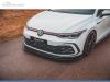 SPOILER LIP DIANTEIRO DESCONTINUADO VW GOLF MK8 GTI PRETO FOSCO