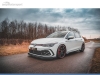 SPOILER LIP DIANTEIRO DESCONTINUADO VW GOLF MK8 GTI PRETO FOSCO