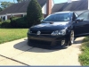 SPOILER LIP DIANTEIRO DESCONTINUADO VW JETTA MK6 LOOK CARBONO