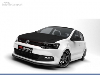 SPOILER DELANTERO DESCATALOGADO VW POLO MK5 GTI NEGRO BRILLO