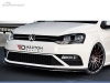 SPOILER LIP DIANTEIRO DESCONTINUADO VW POLO MK5 GTI PRETO FOSCO