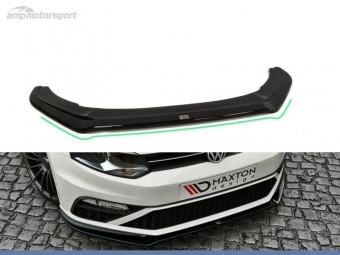 SPOILER DELANTERO DESCATALOGADO VW POLO MK5 GTI LOOK CARBONO