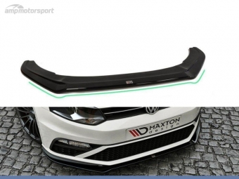 SPOILER DELANTERO VW POLO MK5 GTI LOOK CARBONO