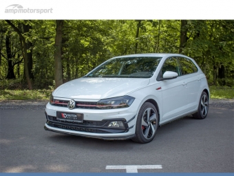 SPOILER DELANTERO DESCATALOGADO VW POLO MK6 GTI LOOK CARBONO