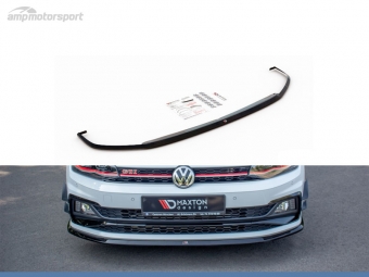 SPOILER DELANTERO DESCATALOGADO VW POLO MK6 GTI NEGRO BRILLO