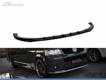 SPOILER DELANTERO VW T5 NEGRO BRILLO