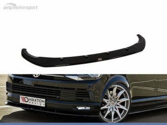 SPOILER LIP DIANTEIRO DESCONTINUADO VW T6 PRETO FOSCO